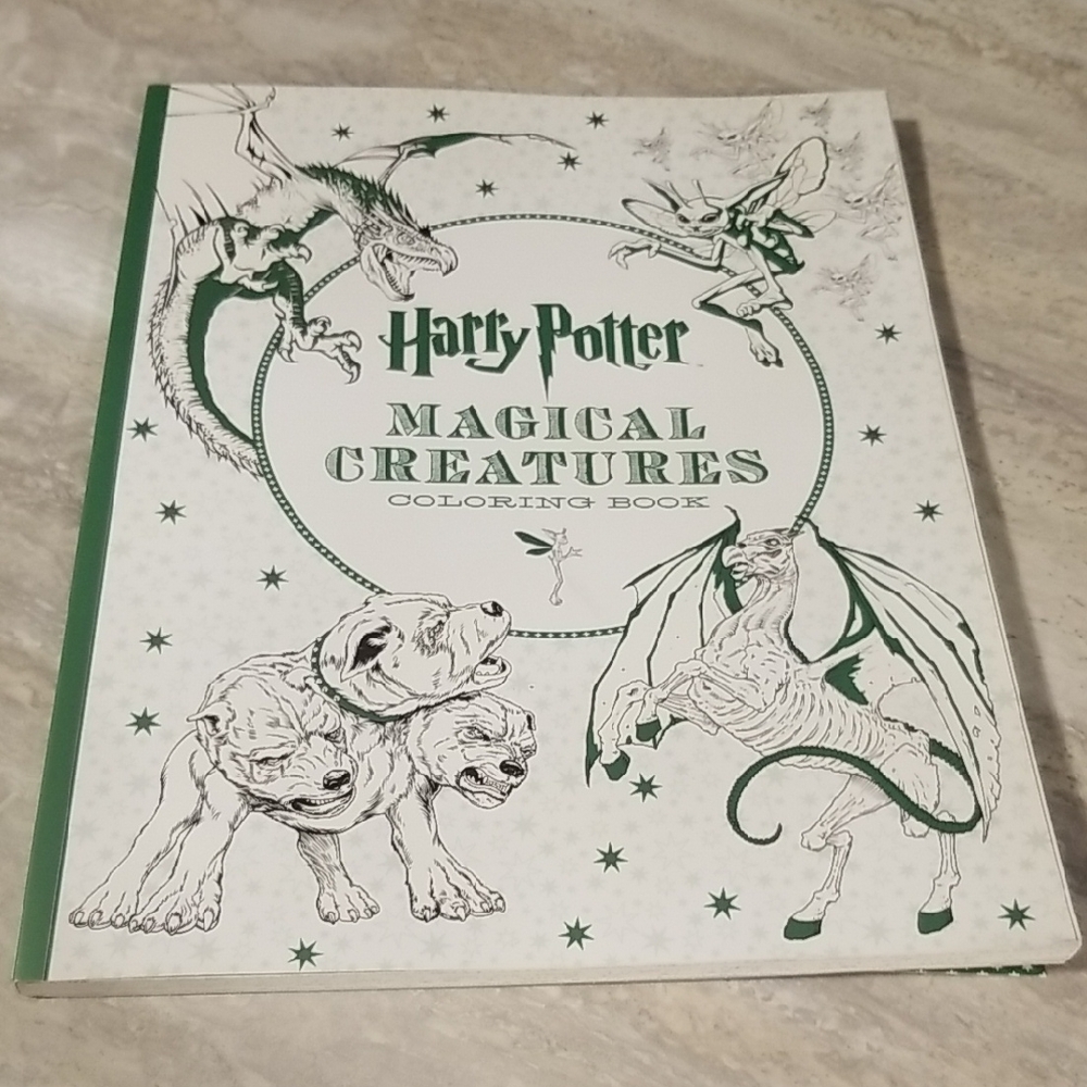 Warner Bros. Harry Potter Magical Creatures Coloring Book